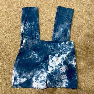 Blue Tie-Dye ECHT Leggings